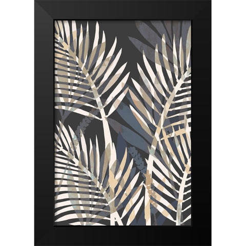 Palmeiras I Black Modern Wood Framed Art Print by Kouta, Flora