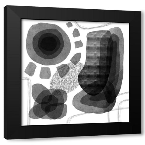 Seeing Through II Black Modern Wood Framed Art Print with Double Matting by Holman, Nicholas