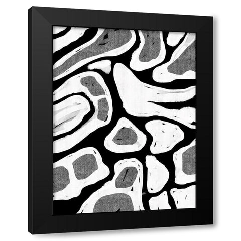 Subtle Transformation I Black Modern Wood Framed Art Print by Holman, Nicholas