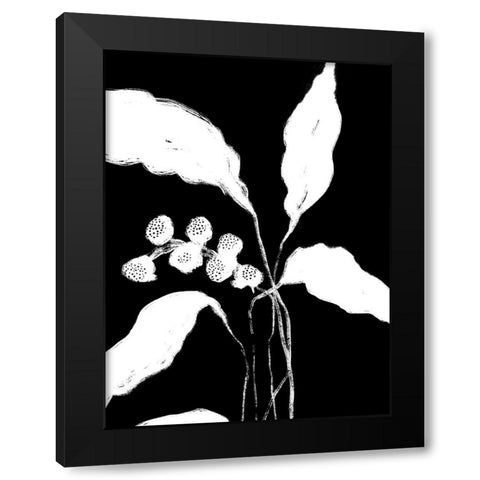 New Growth II Black Modern Wood Framed Art Print by Holman, Nicholas