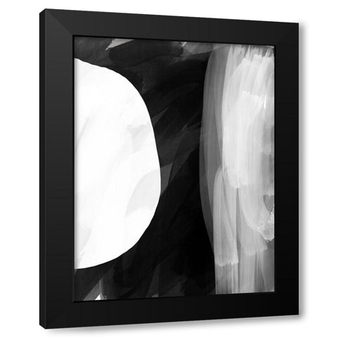 Missing Piece I Black Modern Wood Framed Art Print by Holman, Nicholas