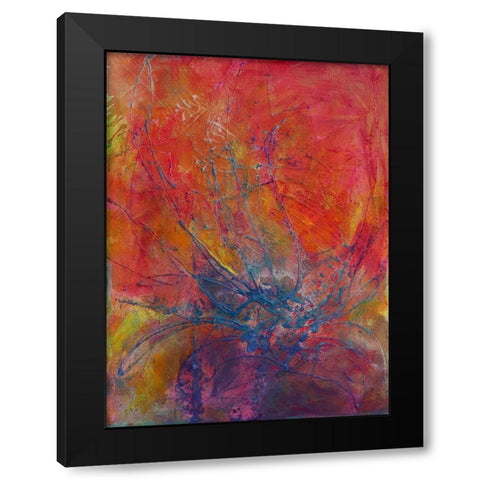 Impressionistic I Black Modern Wood Framed Art Print by Eaton, Winnie