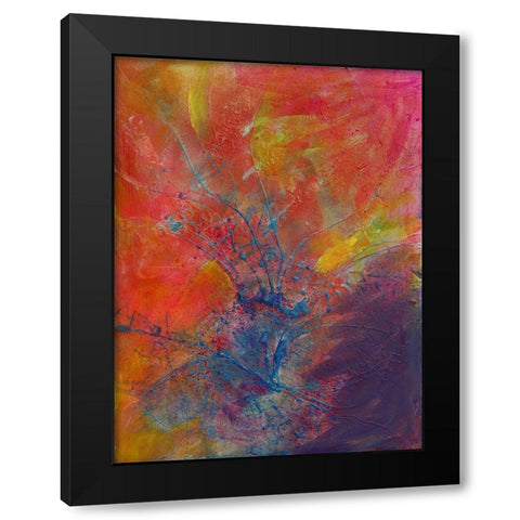 Impressionistic II Black Modern Wood Framed Art Print by Eaton, Winnie