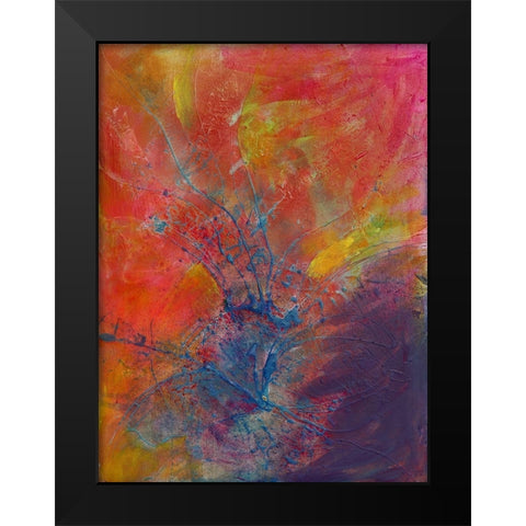 Impressionistic II Black Modern Wood Framed Art Print by Eaton, Winnie