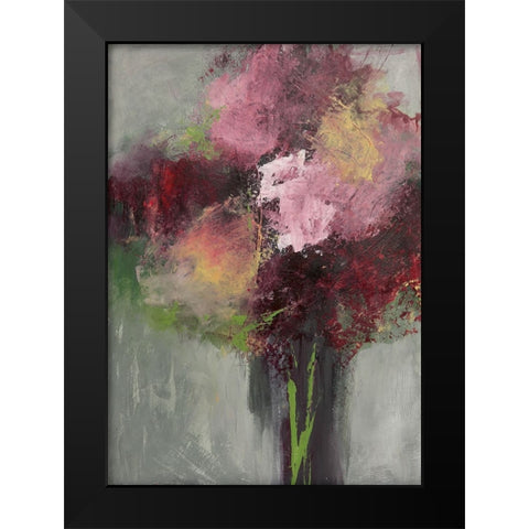 Pastel Delight I Black Modern Wood Framed Art Print by Eaton, Winnie