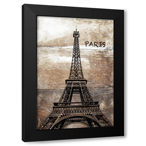 France I Black Modern Wood Framed Art Print by Orlov, Irena