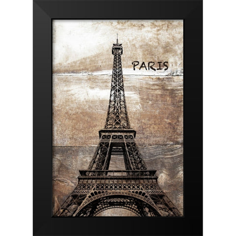 France I Black Modern Wood Framed Art Print by Orlov, Irena