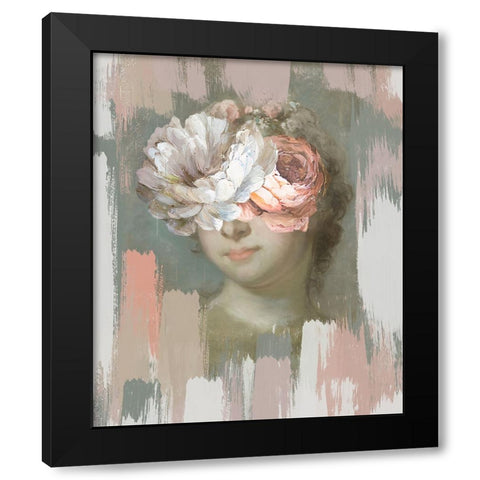 Lady Gustaf Lundberg, With a Touch of Modern Black Modern Wood Framed Art Print with Double Matting by Orlov, Irena