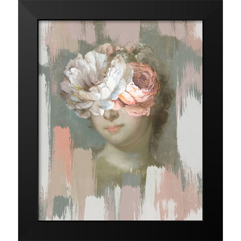 Lady Gustaf Lundberg, With a Touch of Modern Black Modern Wood Framed Art Print by Orlov, Irena