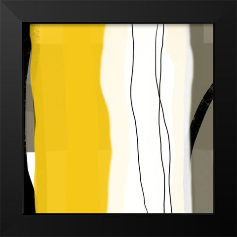 Lemon Curd II Black Modern Wood Framed Art Print by Schlotzhauer, Jim