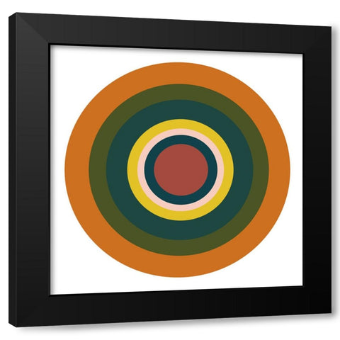 Whirligig II Black Modern Wood Framed Art Print by Schlotzhauer, Jim