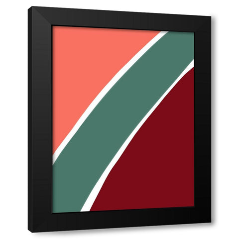 The Path Ahead II Black Modern Wood Framed Art Print by Schlotzhauer, Jim