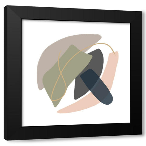 Ambiguity II Black Modern Wood Framed Art Print with Double Matting by Schlotzhauer, Jim