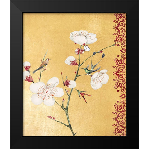 Regality II Black Modern Wood Framed Art Print by Smith, Karen