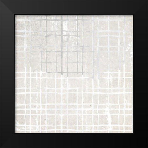 Gridlock I Black Modern Wood Framed Art Print by Smith, Karen