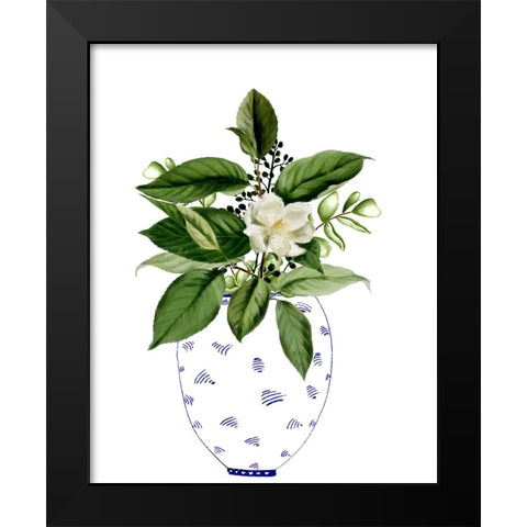 In the Pot II Black Modern Wood Framed Art Print by Smith, Karen