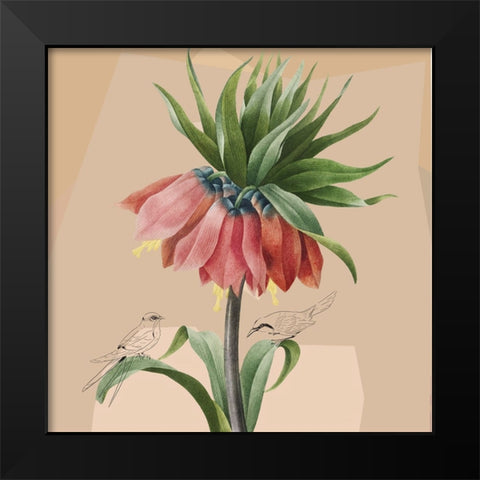 Shelter I Black Modern Wood Framed Art Print by Smith, Karen