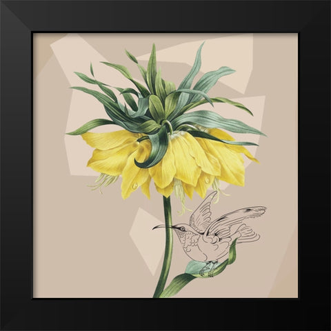 Shelter II Black Modern Wood Framed Art Print by Smith, Karen
