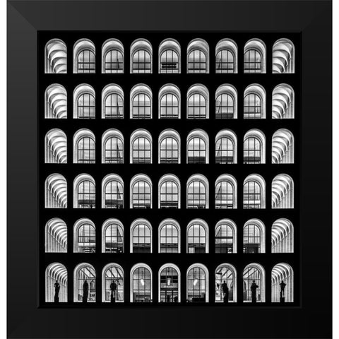 Untitled Black Modern Wood Framed Art Print by Cuomo, Massimo