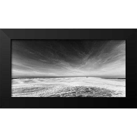 Partnership. Black Modern Wood Framed Art Print by Londal, Leif