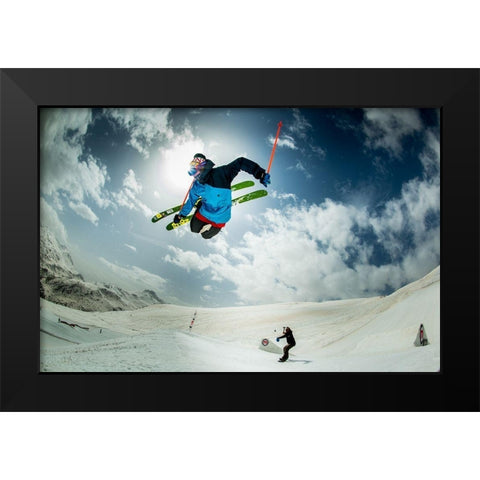 Local Ema Galli  performing Black Modern Wood Framed Art Print by Verbiest, Eric