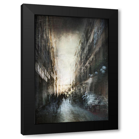 Untitled Black Modern Wood Framed Art Print by Grambone, Antonio