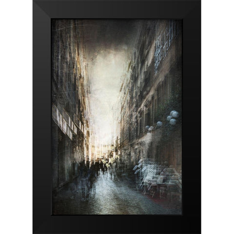 Untitled Black Modern Wood Framed Art Print by Grambone, Antonio