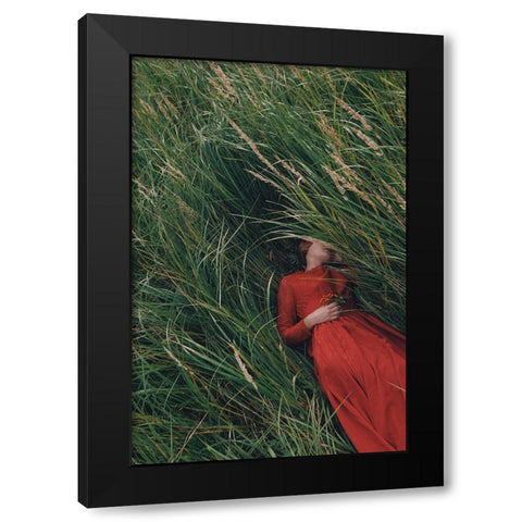 Untitled Black Modern Wood Framed Art Print with Double Matting by Barantseva, Olga