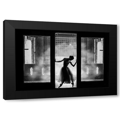 Are you ready Black Modern Wood Framed Art Print with Double Matting by Wibisono, Rullyanto