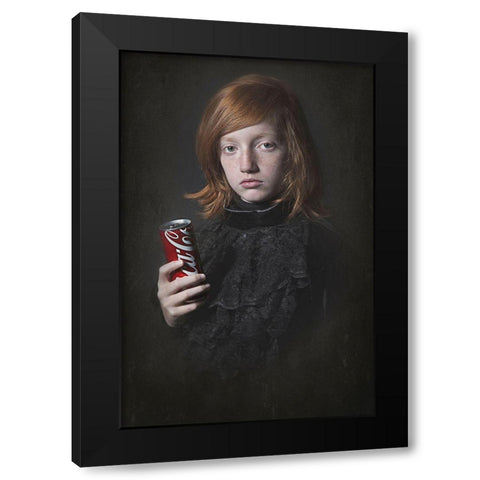 something old and  something new Black Modern Wood Framed Art Print by Kayen-Mouthaan, Carola