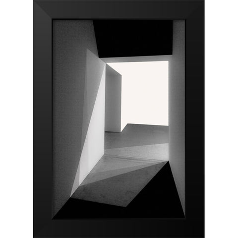 Light and shadows Black Modern Wood Framed Art Print by Schuster, Inge