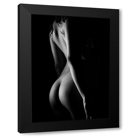 Freya Gallows No. 0858 Black Modern Wood Framed Art Print with Double Matting by Photography, Figuranyc