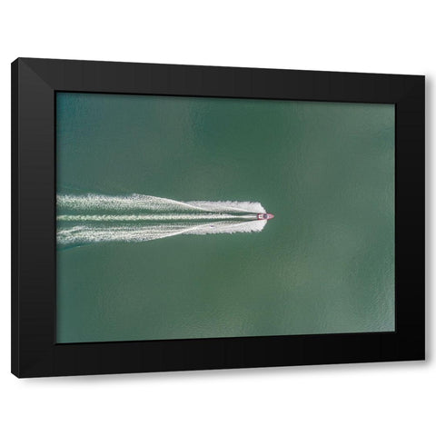 Untitled Black Modern Wood Framed Art Print with Double Matting by Tetsurou, Kobayashi