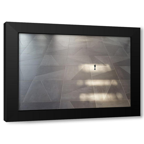 Freedom Black Modern Wood Framed Art Print by Limberg, Huib