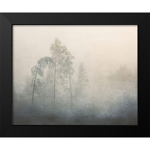 -20 Black Modern Wood Framed Art Print by KvÃ¦rnstrÃ¸m, Ã…smund