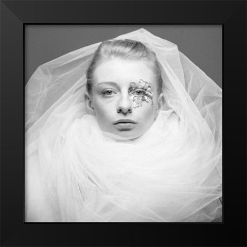 Untitled Black Modern Wood Framed Art Print by Vasilenko, Artem