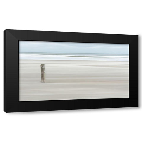 Steadvast Black Modern Wood Framed Art Print with Double Matting by Van Son, Greetje