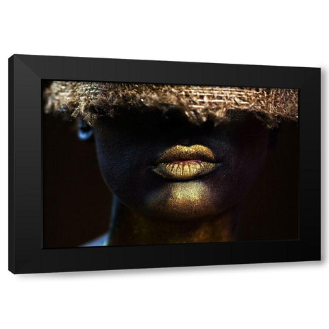 imperfect Black Modern Wood Framed Art Print by Kovalev, Ivan