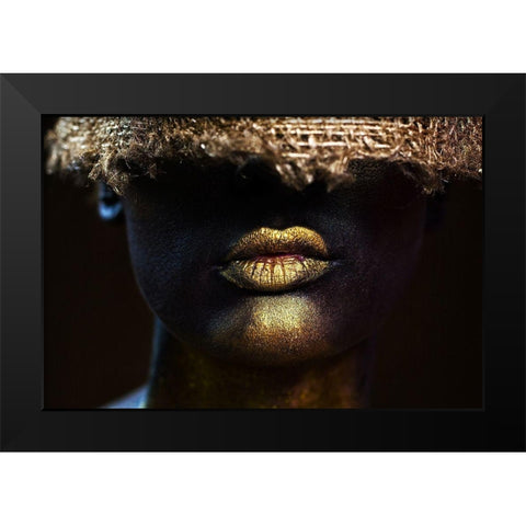 imperfect Black Modern Wood Framed Art Print by Kovalev, Ivan