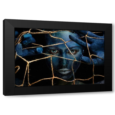 endangered species Black Modern Wood Framed Art Print with Double Matting by Kovalev, Ivan