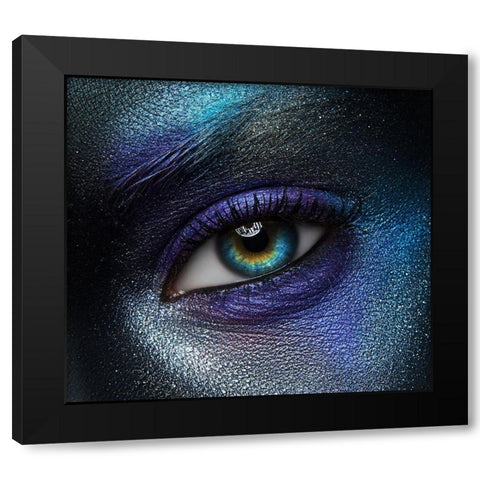 Macro beauty Black Modern Wood Framed Art Print by Malikov, Alex