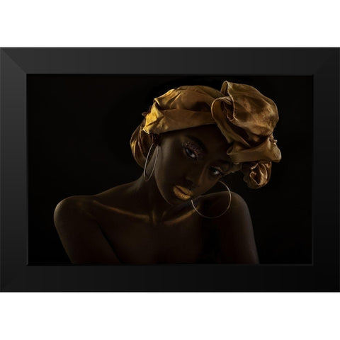 Untitled Black Modern Wood Framed Art Print by Eichelberg, Amnon