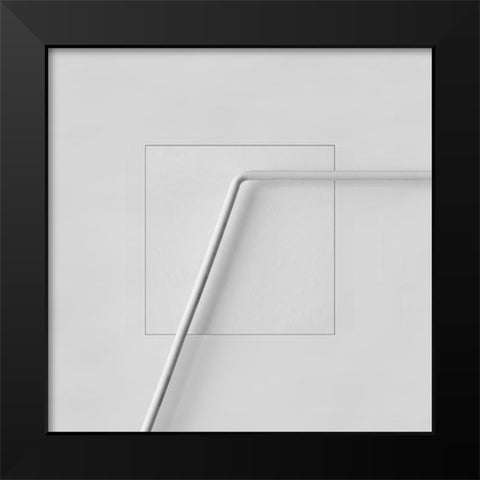 stabile Black Modern Wood Framed Art Print by Claes, Gilbert