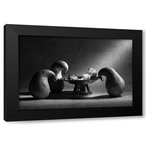 Well never forget you... Black Modern Wood Framed Art Print with Double Matting by Ivanova, Victoria