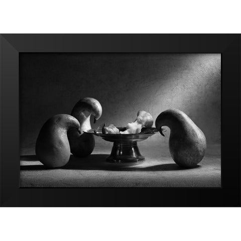 Well never forget you... Black Modern Wood Framed Art Print by Ivanova, Victoria