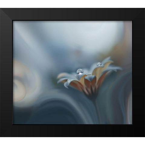 Infinite longing Black Modern Wood Framed Art Print by Nan, Juliana