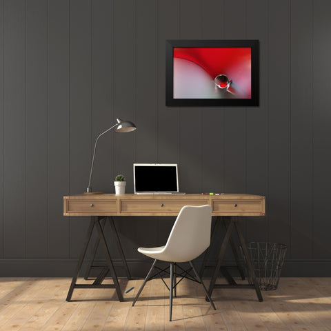 Between Black Modern Wood Framed Art Print by Westum, Heidi