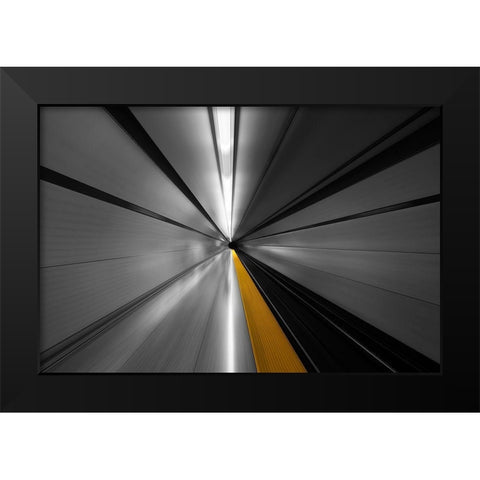 The Power of Speed Black Modern Wood Framed Art Print by Roland Shainidze, Dr.