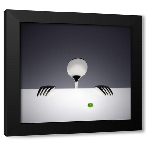 Want you Black Modern Wood Framed Art Print with Double Matting by De Kogel, Wieteke