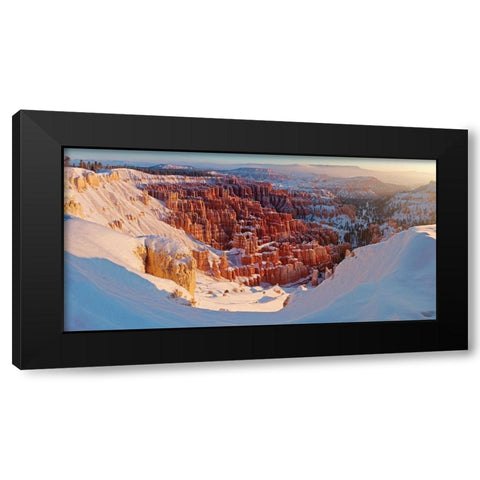 Inspiration point Black Modern Wood Framed Art Print with Double Matting by Kharitonov, Alexey
